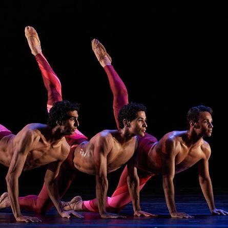 Dance Theater of Harlem Company Artists Jorge Andres Villarini, Jordan Kindell and Dylan Santos. Photo by Rachel Neville