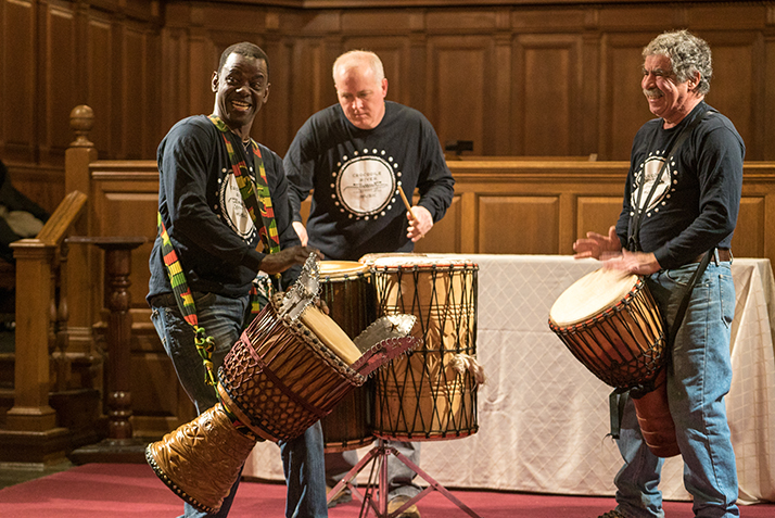 Crocodile River Music drummers 