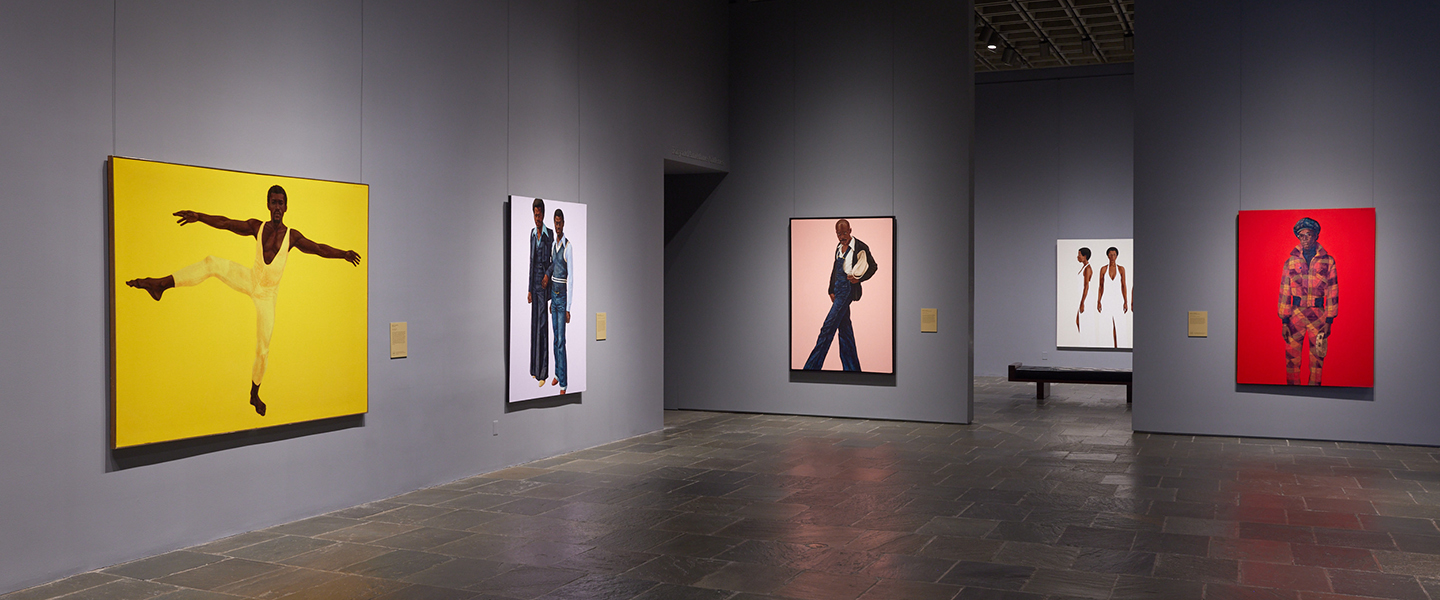 The installation of Barkley Hendricks