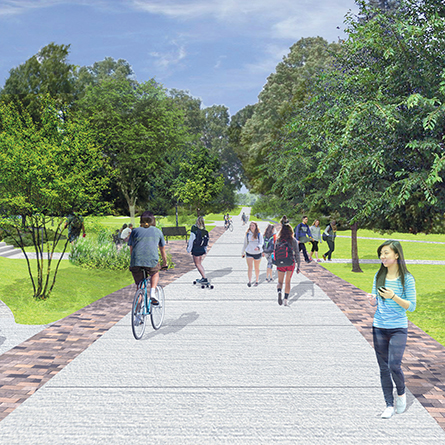 Transforming the heart of campus