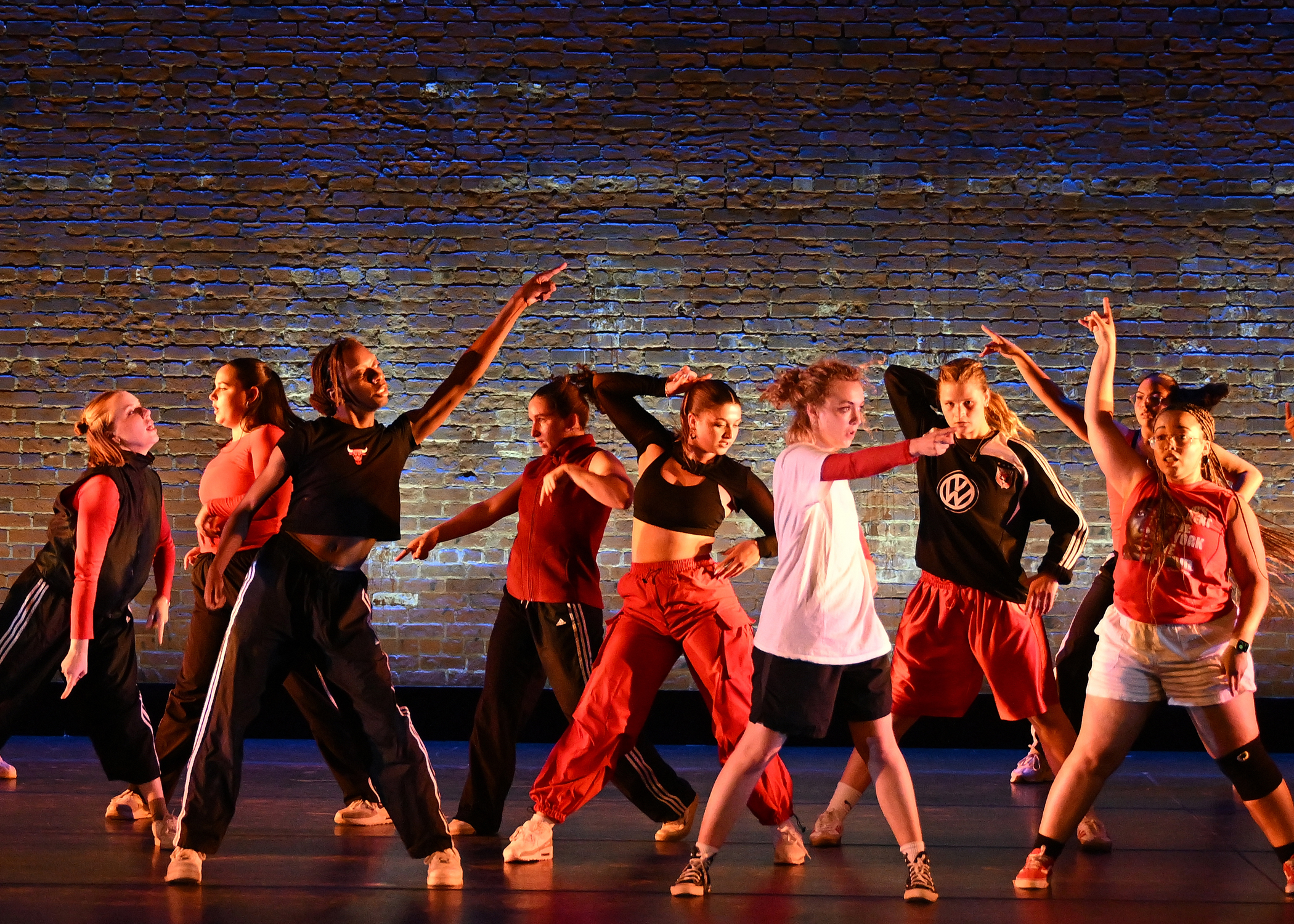 dancers on stage